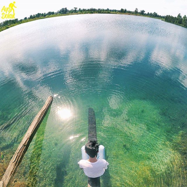 Danau Seran, Danau Bening Bekas Tambang di Kalimantan Selatan