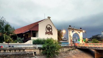 Potret Galangan VOC dari kejauhan