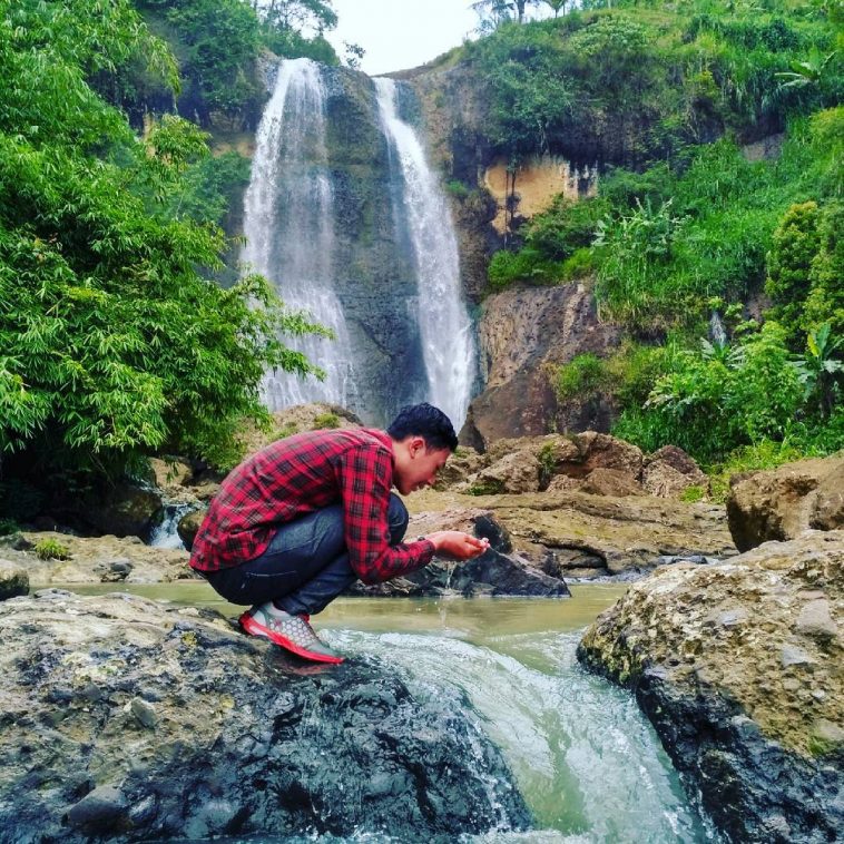 Air Terjun Songgo Langit di Jepara, Alam Berbalut Wisata Kekinian dan