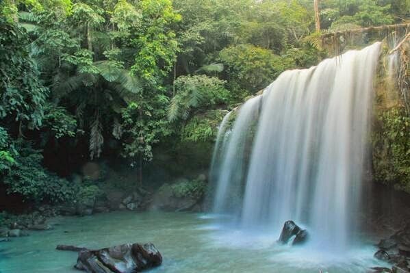 Manik Via Yuk Basah-basahan di Wisata Air Kabupaten Asahan, Sumatera Utara ...