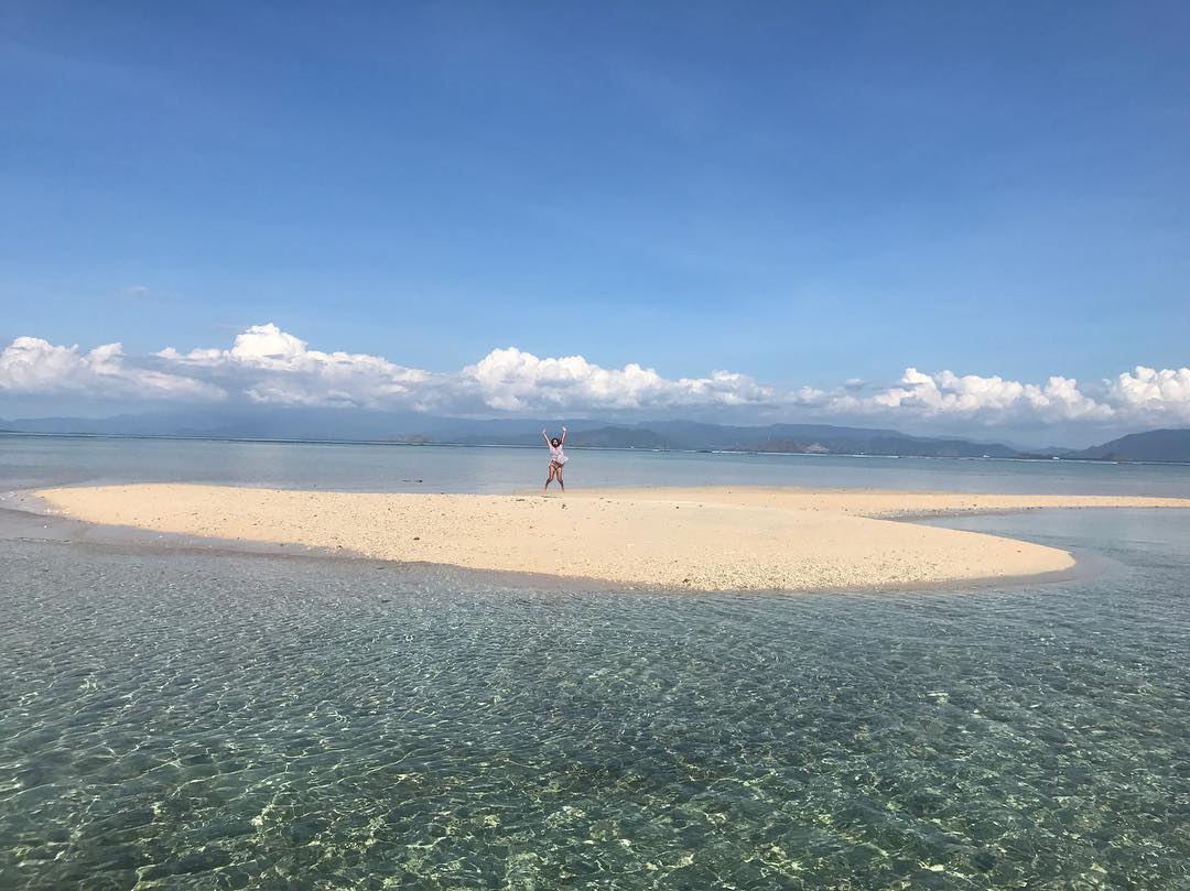 Gili Sunut, a Small Island with a Vanishing Bridge