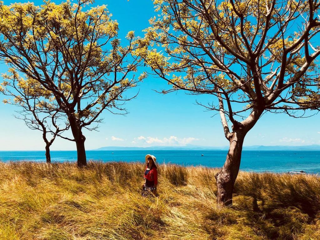 Gili Sunut, a Small Island with a Vanishing Bridge