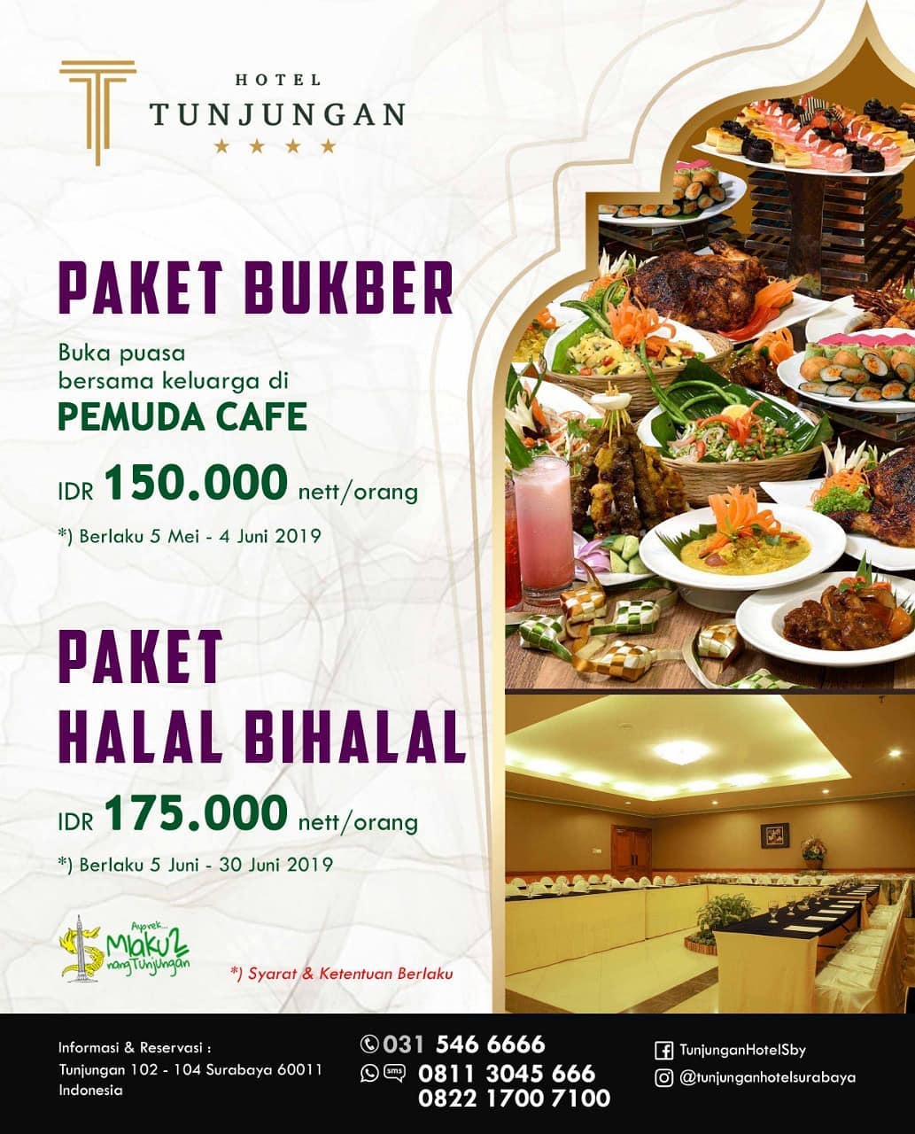 All You Can Eat Iftar Packages under 150K in Surabaya