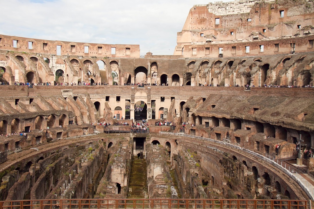Colosseum di Roma Italia Telah Membuka Ruang Bawah Tanahnya Untuk Wisatawan